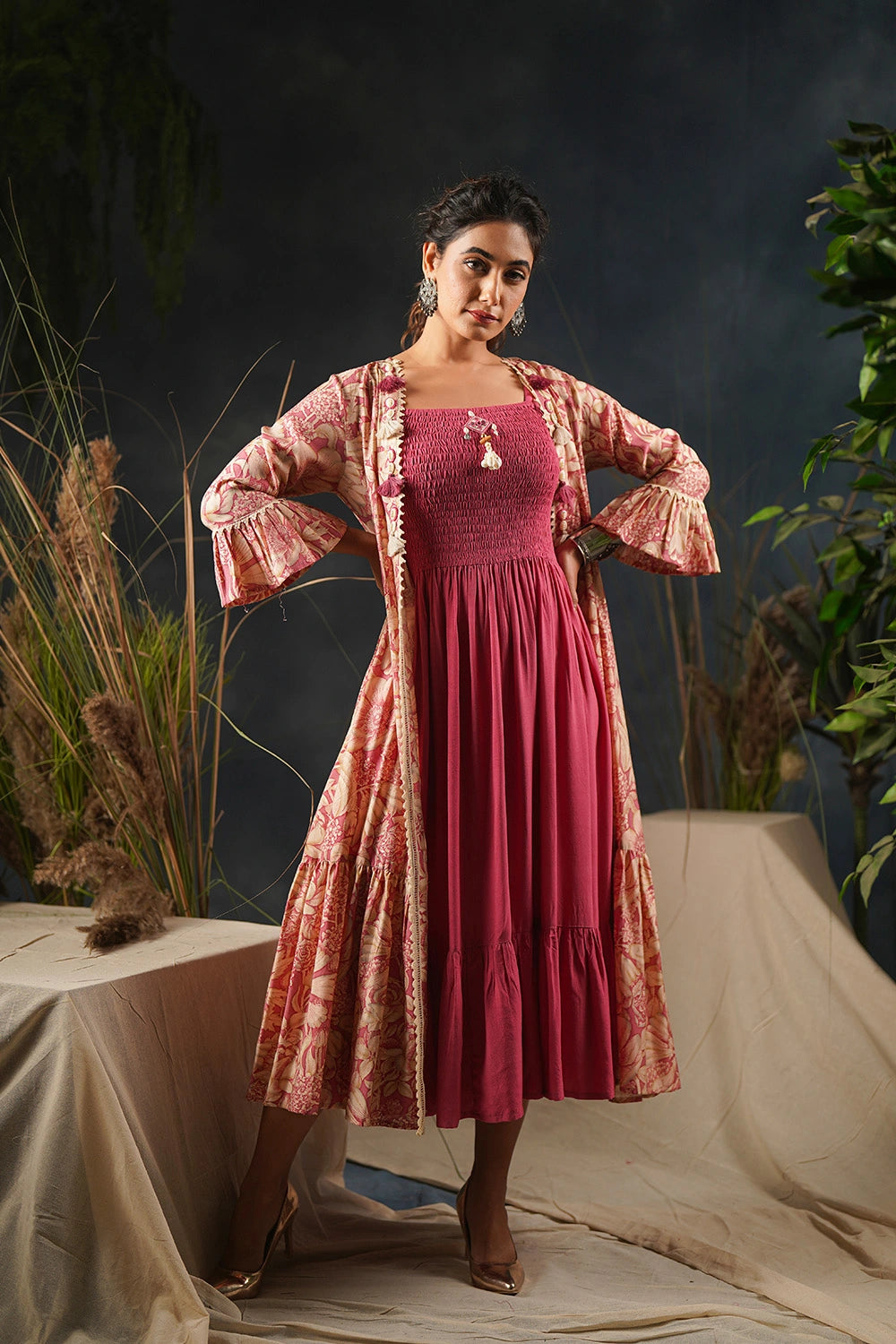 Kaira Peach Fashionista 2Pc Set