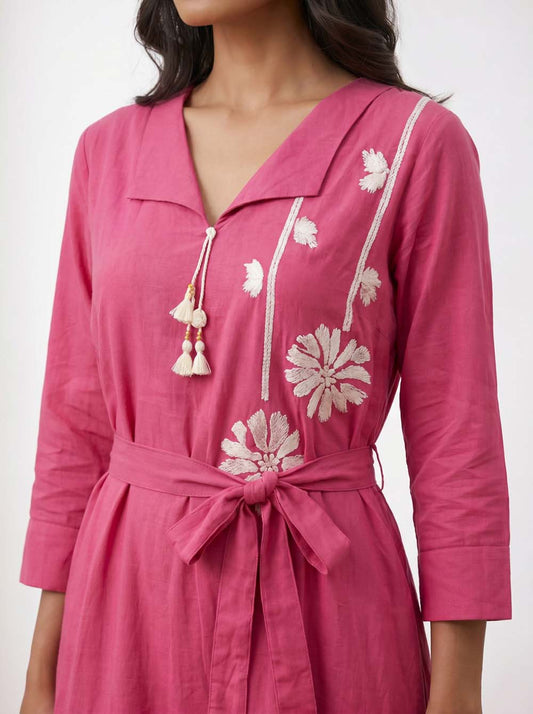 Onion Style Long One Piece Dress