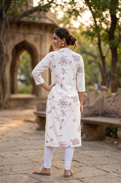 Onion Straight Kurti