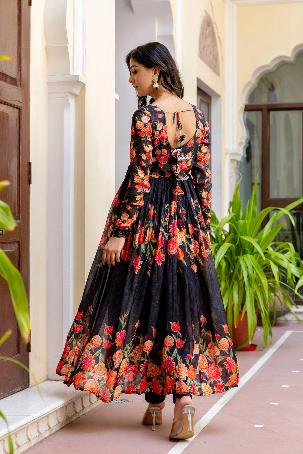 Long frock with pant online