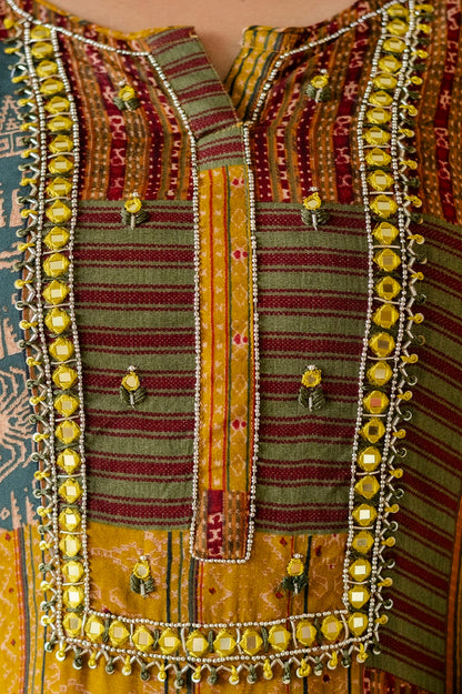 Musterd Rayon Straight Cut Kurti