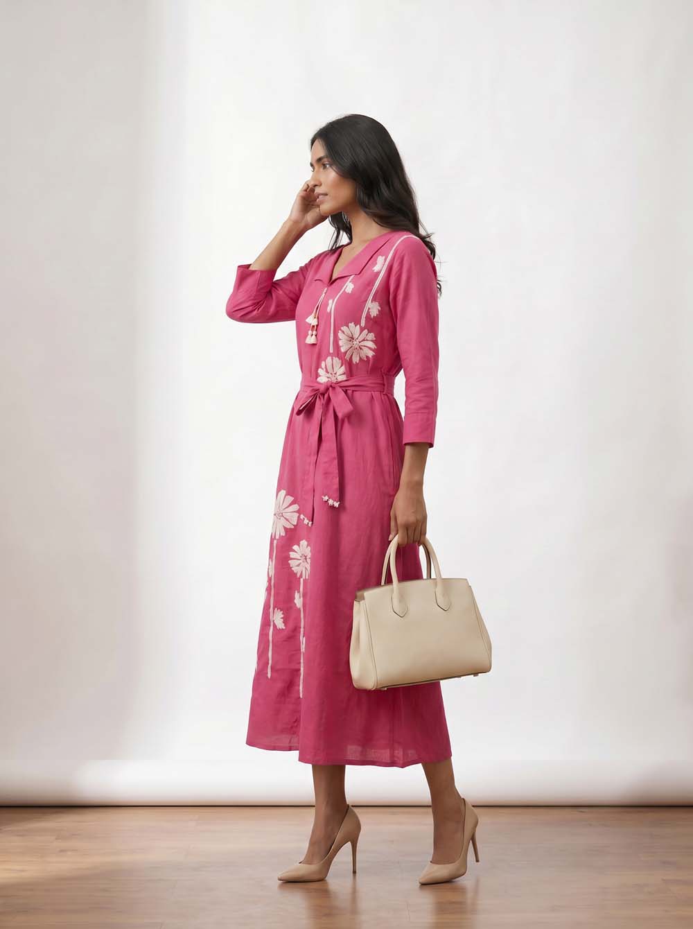 Onion Style Long One Piece Dress