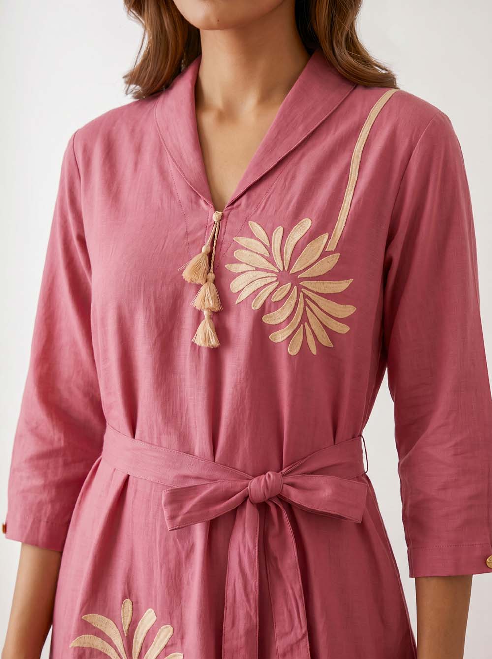 Onion Style Long One Piece Dress