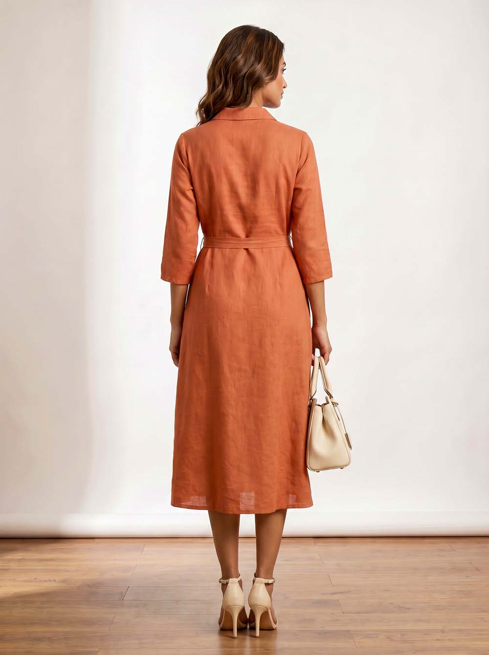 Onion Style Long One Piece Dress