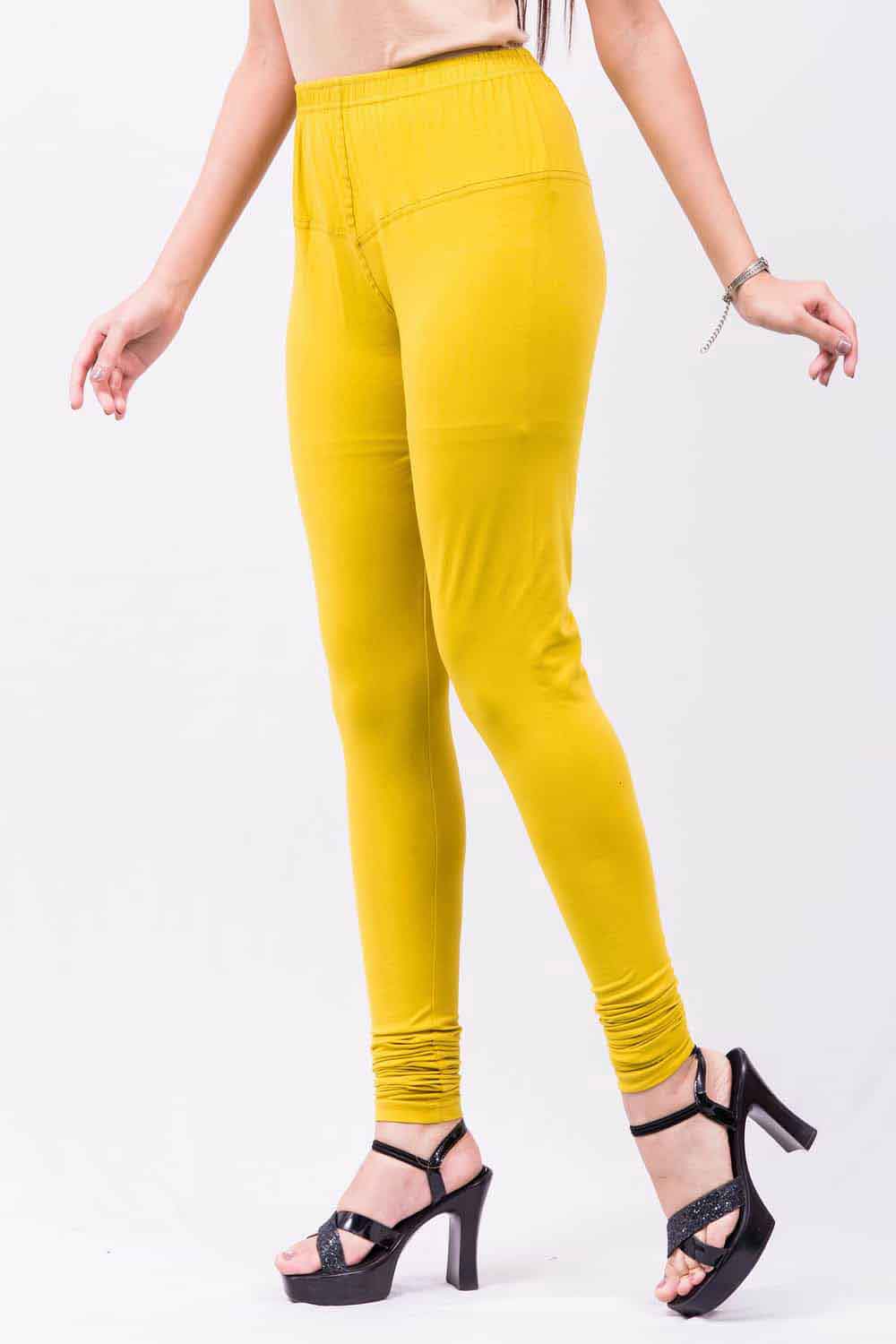 High Waist Pink Cotton Legging, Casual Wear, Slim Fit at Rs 210 in Tiruppur