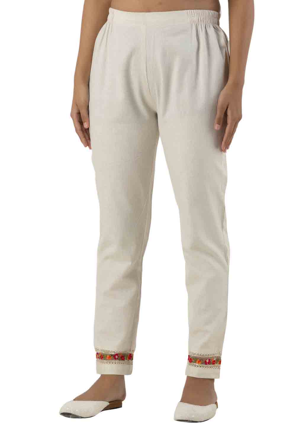 Women's Trouser Pants and Chinos Formal Pants For Womens – Mehrang Exim